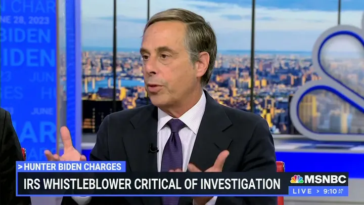 MSNBC guest Harry Litman insisted that IRS whistleblower