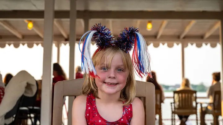 Lots of kids enjoy firework displays on fourth of july