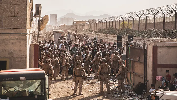 U.S. Marines with Special Purpose Marine Air-Ground Task Force