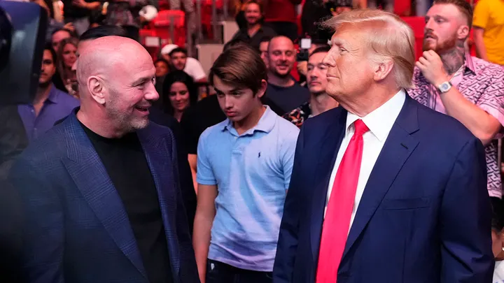 Donald Trump makes UFC 299 appearance after Georgia rally