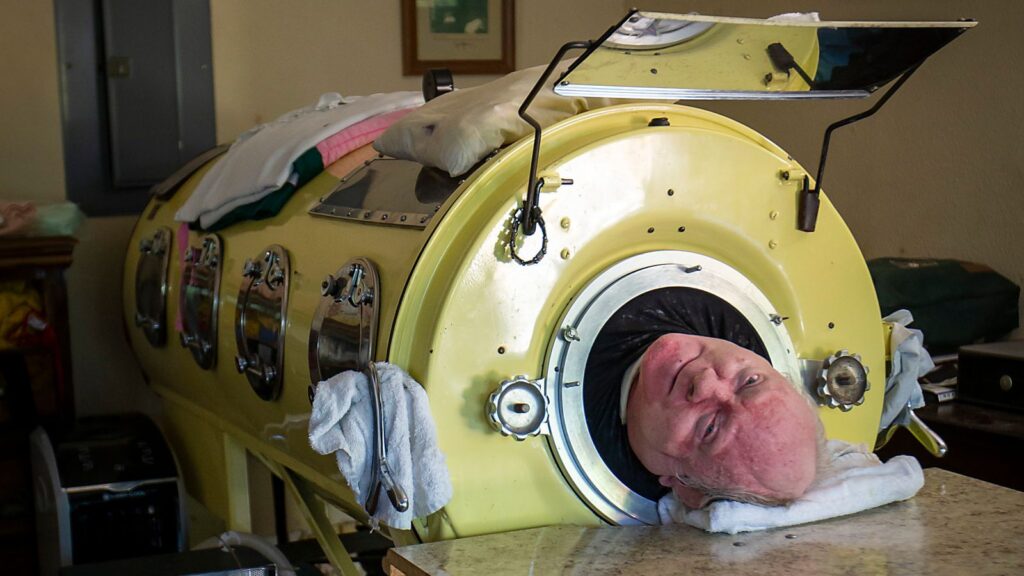 The Man in the Iron Lung