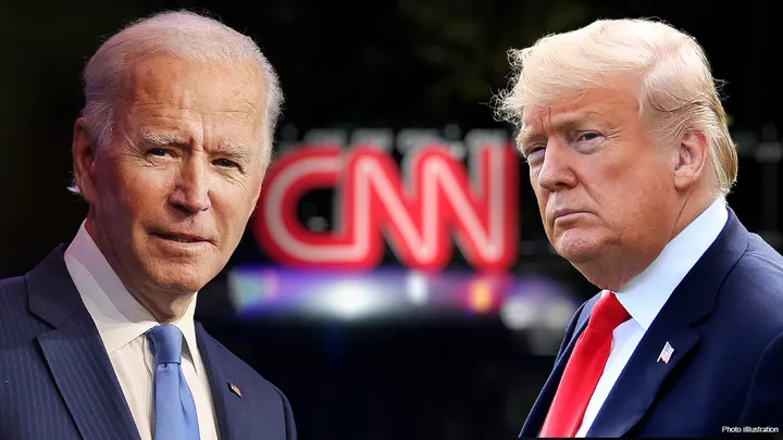 Former President Trump insisted the Biden campaign thought he would turn down a debate hosted by CNN, who he referred to as "the enemy."