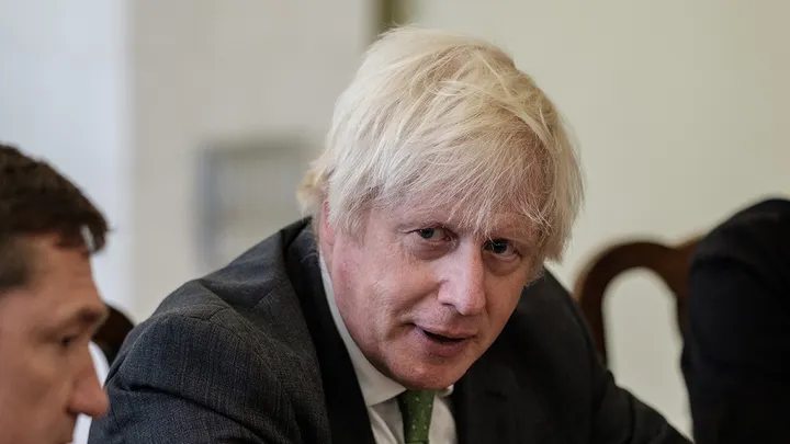 Boris Johnson, former UK Prime Minister,