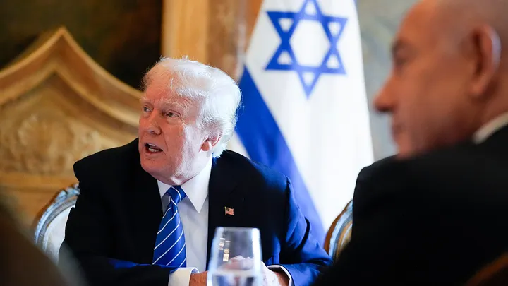 Trump meets with Netanyahu at his Mar-a-Lago